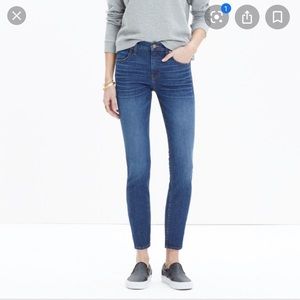 Madewell High Rise Skinny Crop